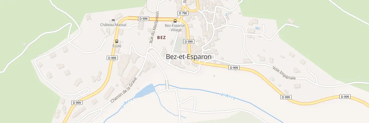 Plan du 5206 Le Village à Bez-et-Esparon