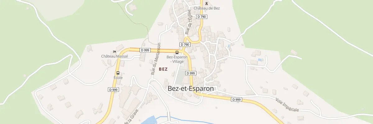 Plan du 5198 Le Village à Bez-et-Esparon