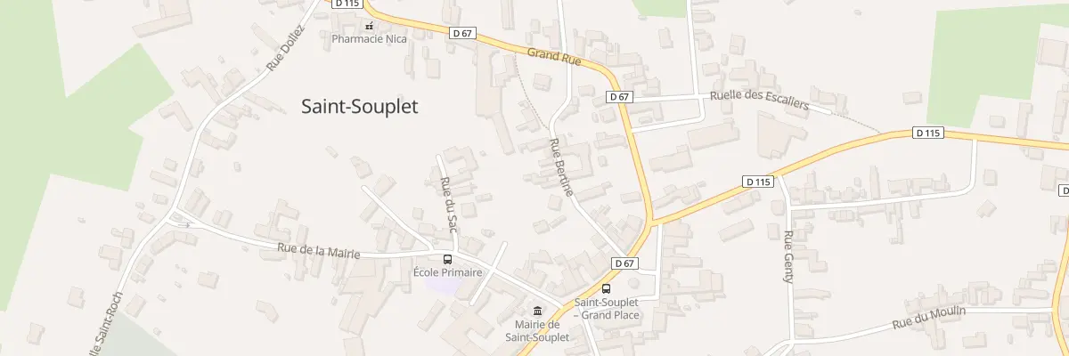 Plan du 5 Rue Bertine à Saint-Souplet