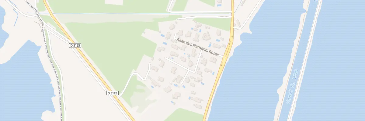 Plan du 6 Rue des Sarcelles à Marseillan