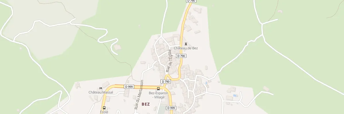 Plan du 5093 Le Village à Bez-et-Esparon