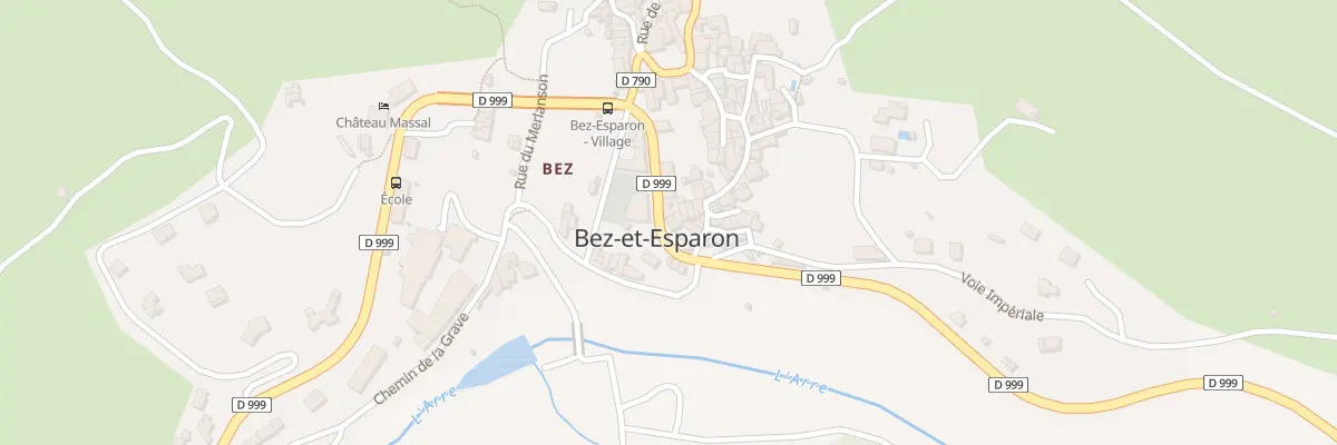 Plan du 5030 Le Village à Bez-et-Esparon