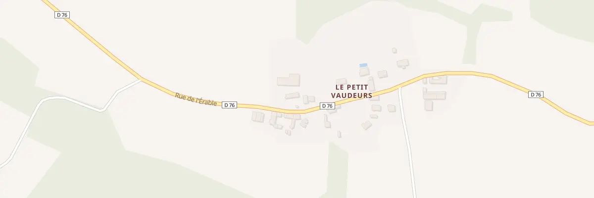 Plan du 12 Le Petit Vaudeurs à Vaudeurs