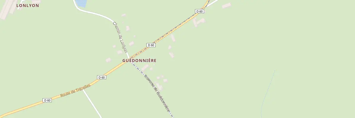 Plan du 5041 Guedonniere à Périgny