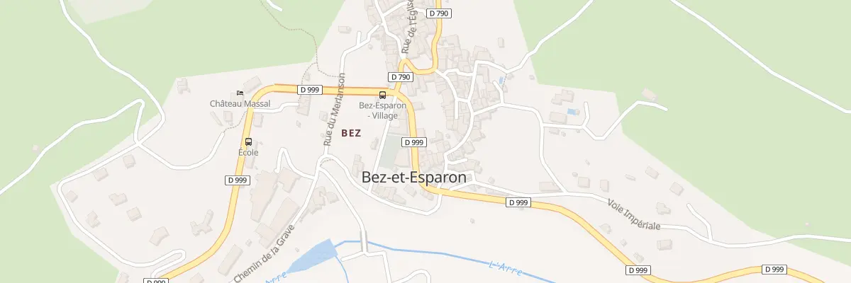 Plan du 5033 Le Village à Bez-et-Esparon