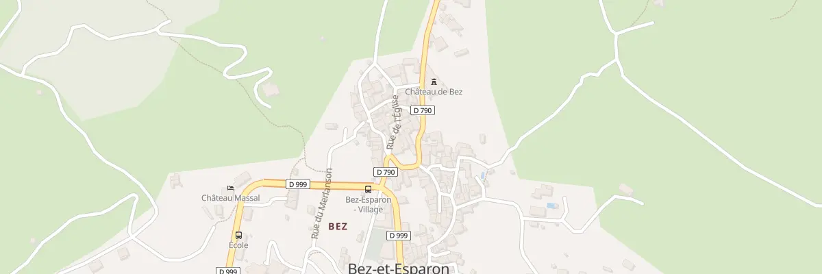 Plan du 5089 Le Village à Bez-et-Esparon