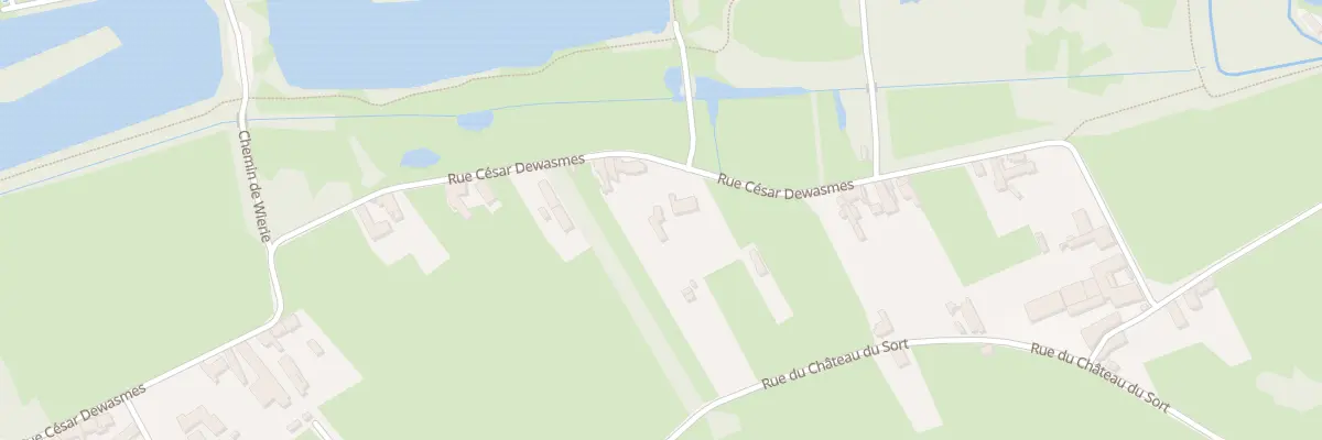 Plan du 134 Rue César Dewasmes à Hergnies