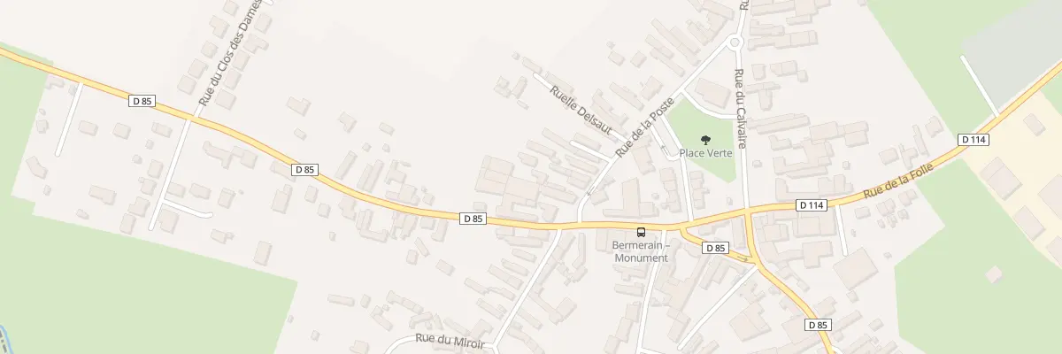 Plan du 31 Rue de la Poste à Bermerain