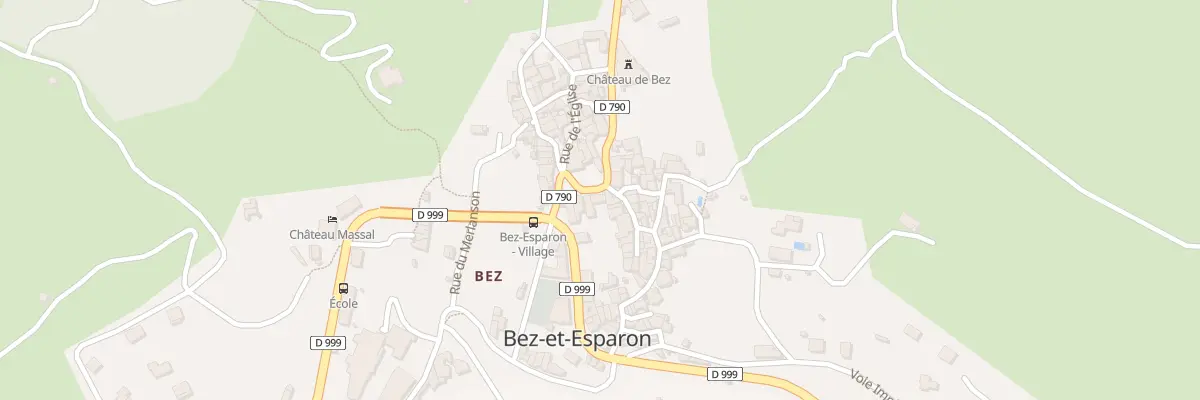 Plan du 5004 Le Village à Bez-et-Esparon