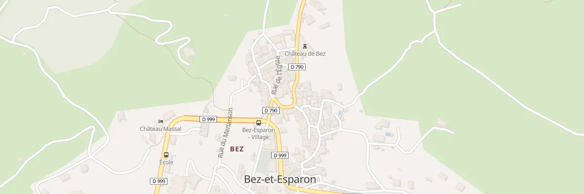 Plan du 5088 Le Village à Bez-et-Esparon