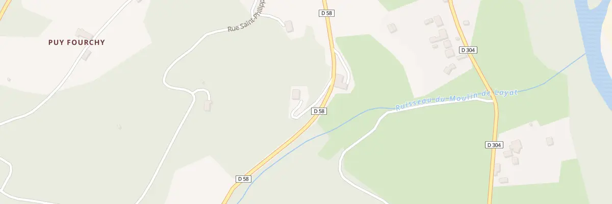 Plan du 9001 Rte de Saint Dier à Courpière