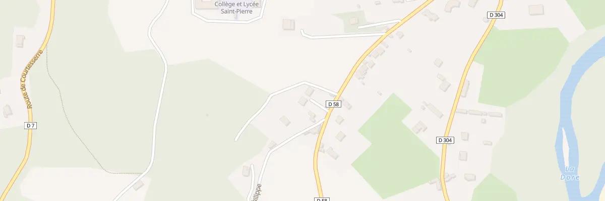 Plan du 18 Av Fléming à Courpière