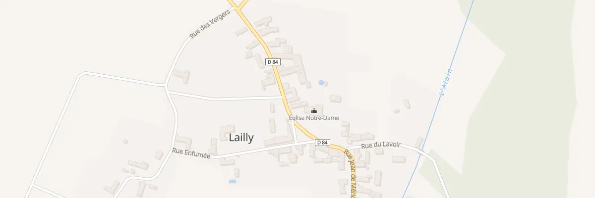 Plan du 28 Rue Jean de Meric à Lailly