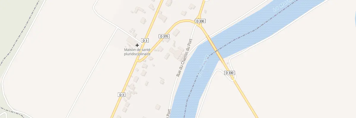 Plan du 4 Rue du Chemin du Port à Jaulgonne