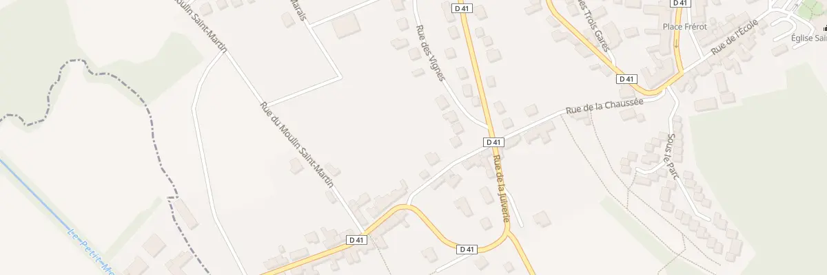 Plan du 5 Rue des Vignes à Montmirail