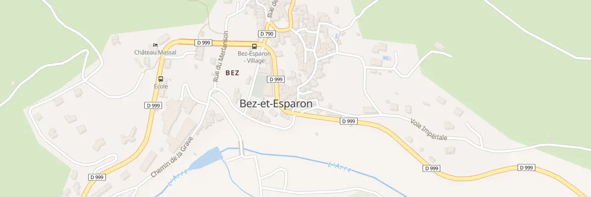 Plan du 5026 Le Village à Bez-et-Esparon