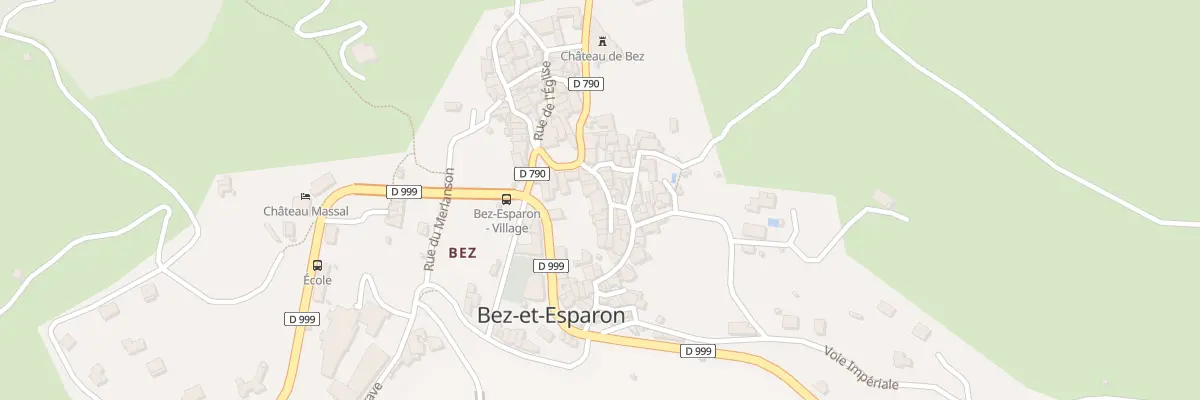 Plan du 5009 Le Village à Bez-et-Esparon
