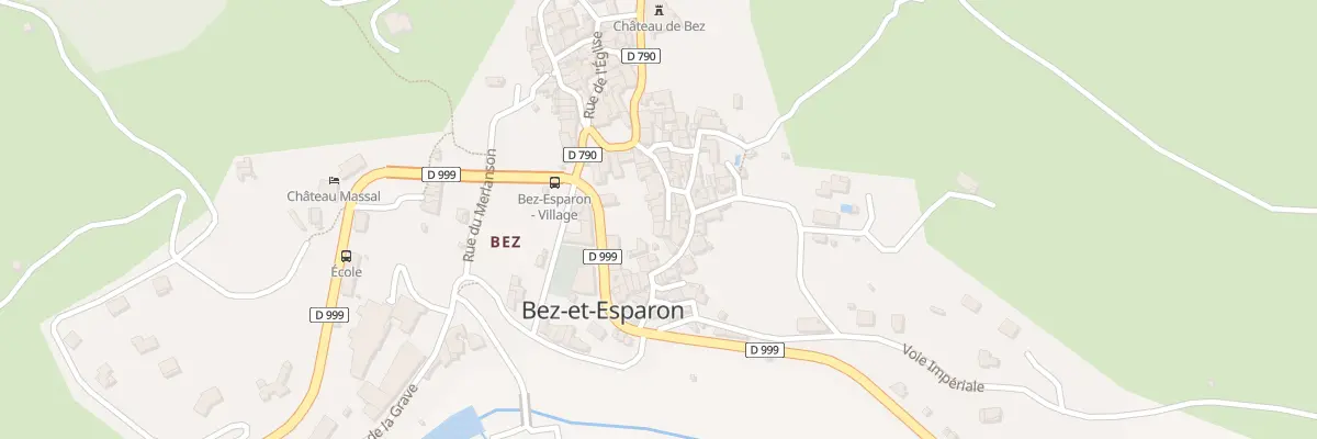 Plan du 5012 Le Village à Bez-et-Esparon