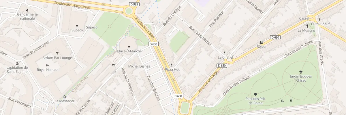Plan du 5 Bd Eisen à Valenciennes