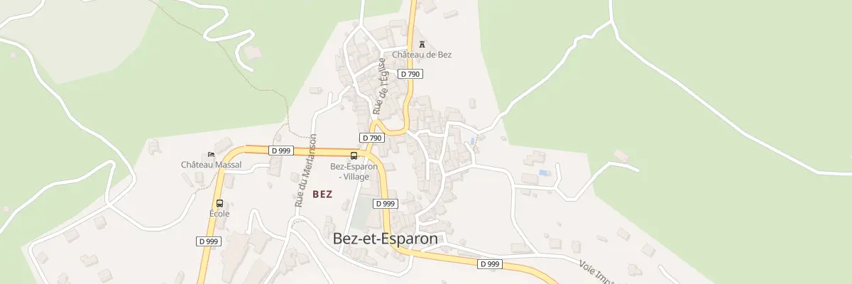Plan du 5291 Le Village à Bez-et-Esparon