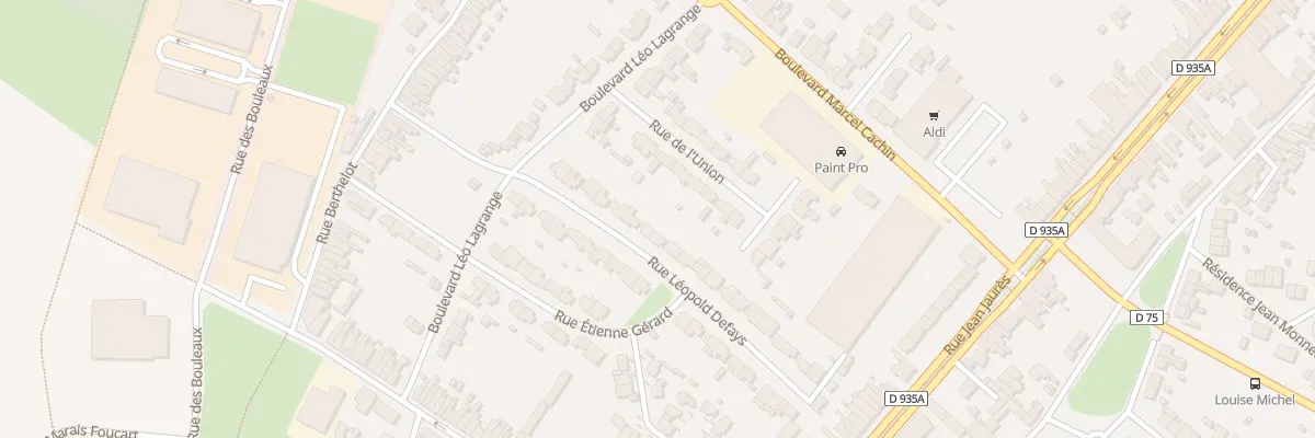 Plan du 28 Rue Léopold Defays à Bruay-sur-l’Escaut