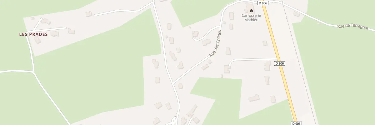 Plan du 8 Rue des Chenes -Limarie à Courpière