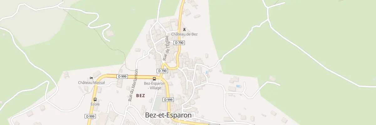 Plan du 5083 Le Village à Bez-et-Esparon