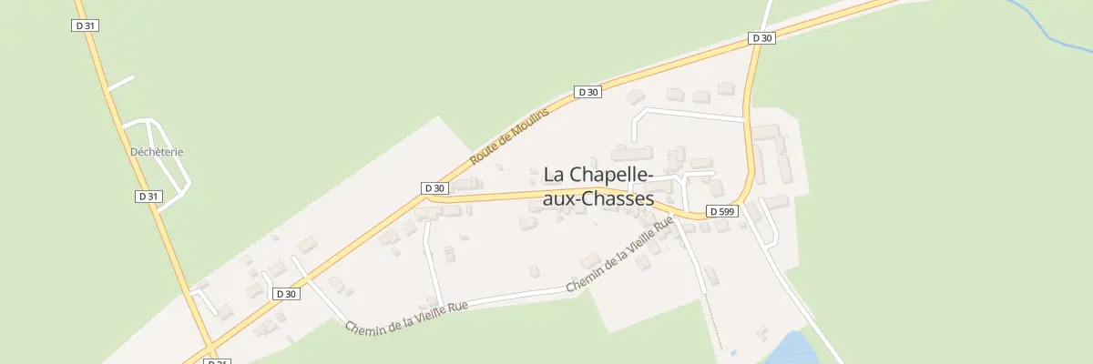 Plan du 5028 Le Bourg à La Chapelle-aux-Chasses