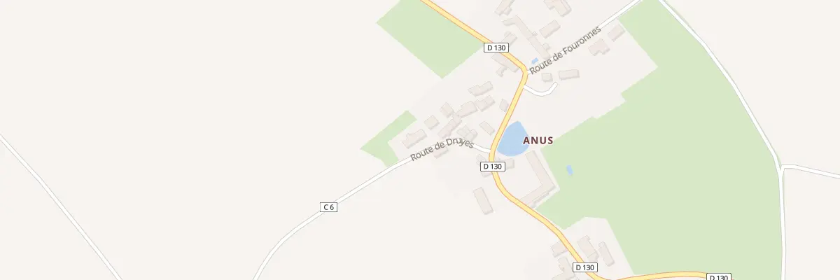 Plan du 10 Rte de Druyes à Fouronnes