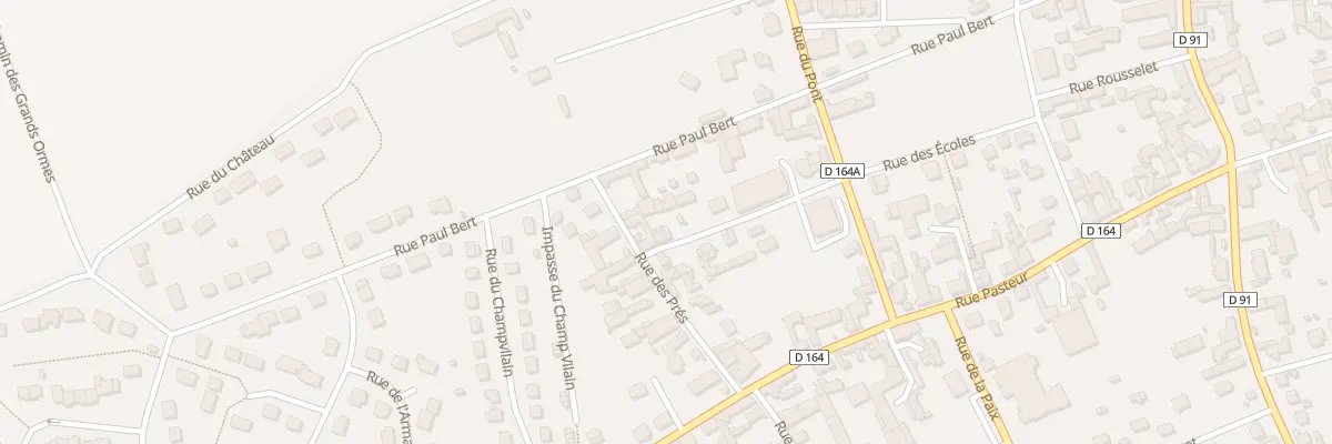 Plan du 16 Rue des Ecoles à Cheny