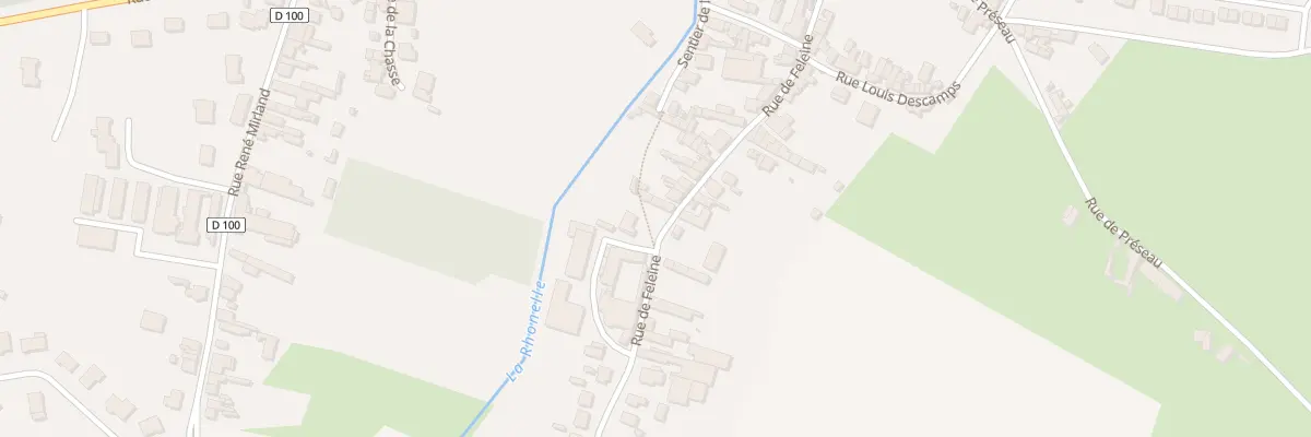 Plan du 32A Rue de Feleine à Aulnoy-lez-Valenciennes