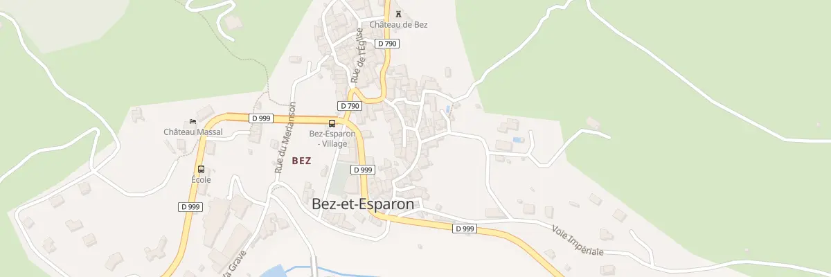 Plan du 5018 Le Village à Bez-et-Esparon