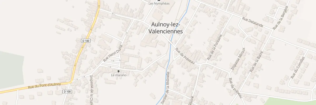 Plan du 11T Rue du Moulin à Aulnoy-lez-Valenciennes