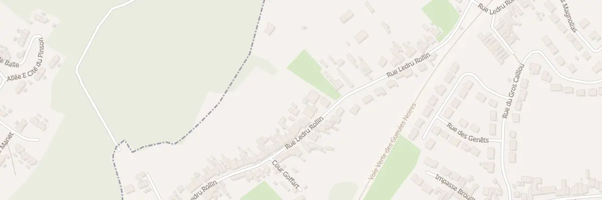 Plan du 212 Rue Ledru Rollin à Bruay-sur-l’Escaut