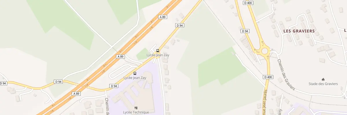 Plan du 38 Rue Jean Zay à Thiers