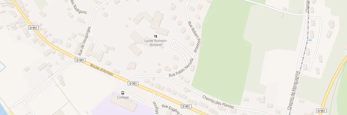 Plan du 5 Rue Pablo Neruda à Clamecy