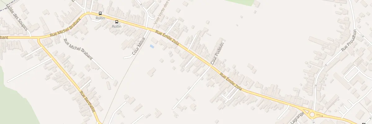Plan du 3 Rue E Zola Cr Gomez à Bruay-sur-l’Escaut