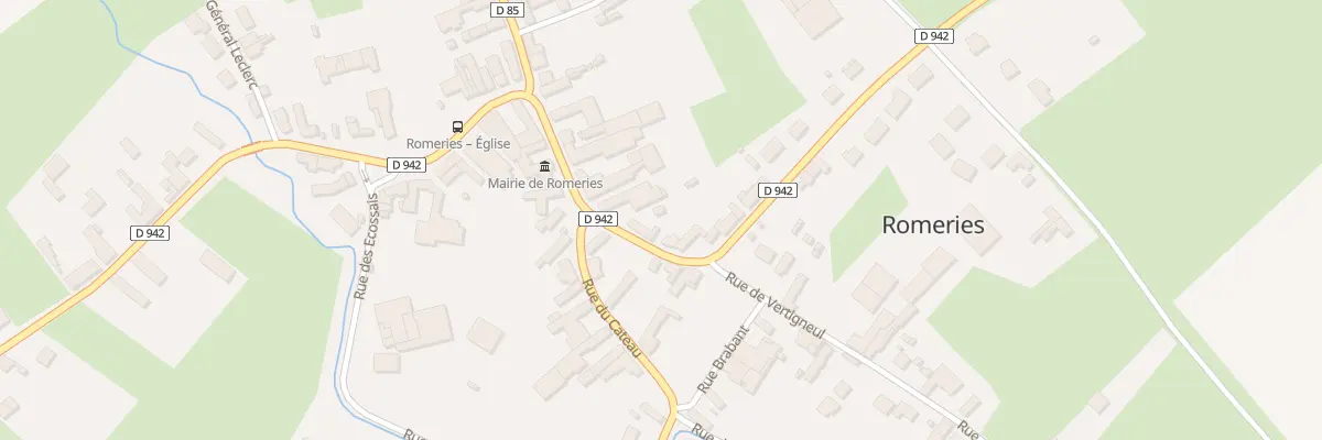 Plan du 15 Rue du Quesnoy à Romeries
