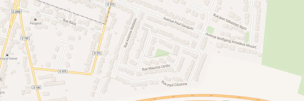 Plan du 24 Rue Georges Braque à Marly