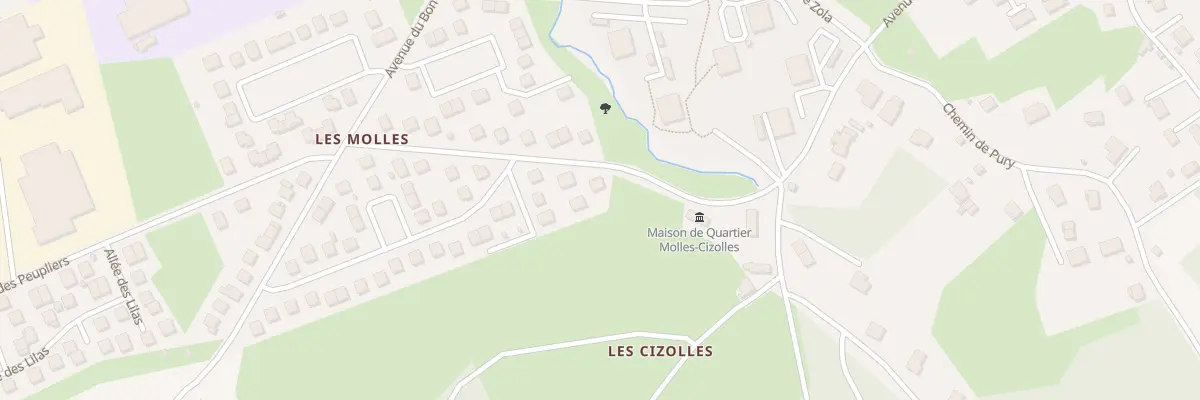 Plan du 17 All des Tilleuls à Thiers