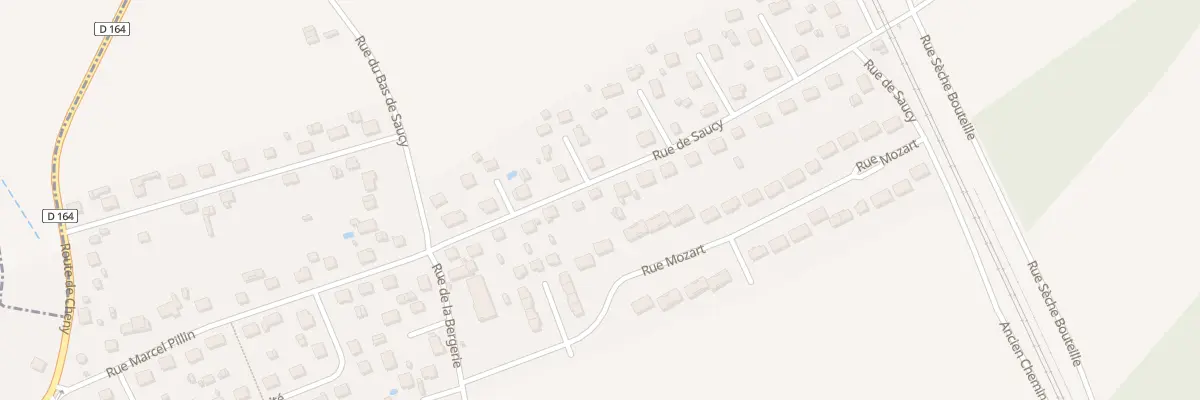 Plan du 14 Rue du Saucy à Bonnard