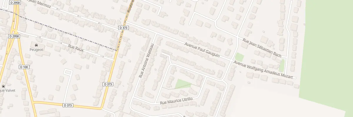 Plan du 25 Rue Georges Braque à Marly