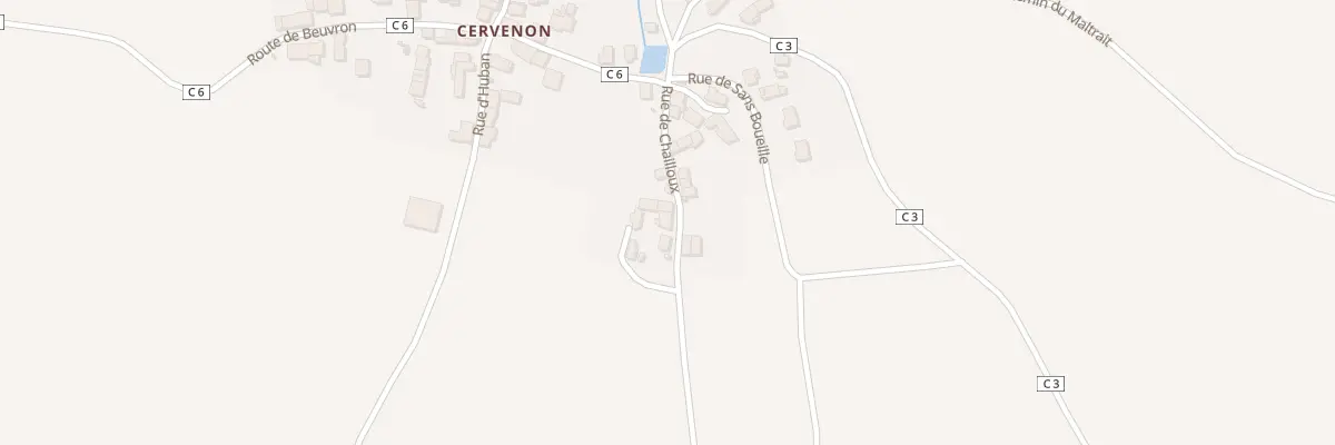 Plan du 10 Rue de Chailloux à Saint-Germain-des-Bois