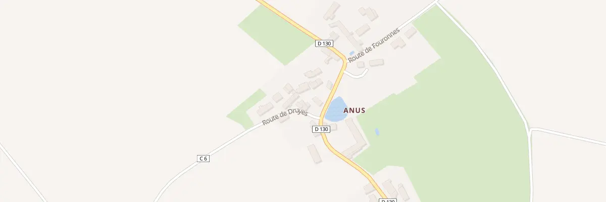 Plan du 2 Rte de Druyes à Fouronnes