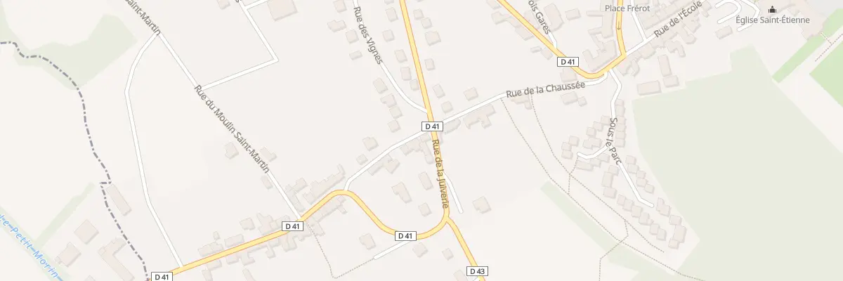 Plan du 12 Rue de la Chaussee à Montmirail