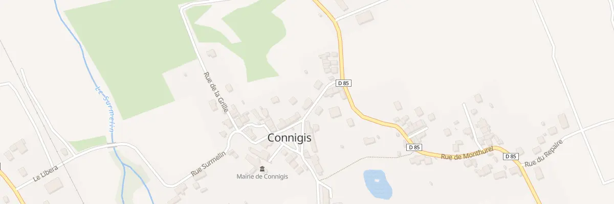 Plan du 2 Gr Grande Rue à Connigis