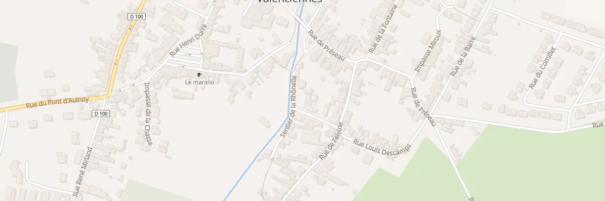 Plan du 1B Rue Louis Descamps à Aulnoy-lez-Valenciennes