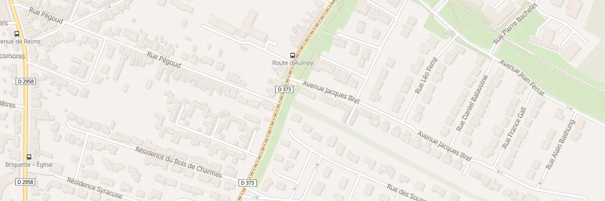 Plan du 4 Avenue Jacques Brel à Marly