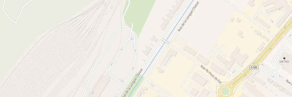 Plan du 5 Rue de la Longue Chasse à Valenciennes