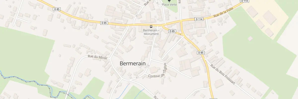Plan du 64 Rue de l’Eglise à Bermerain